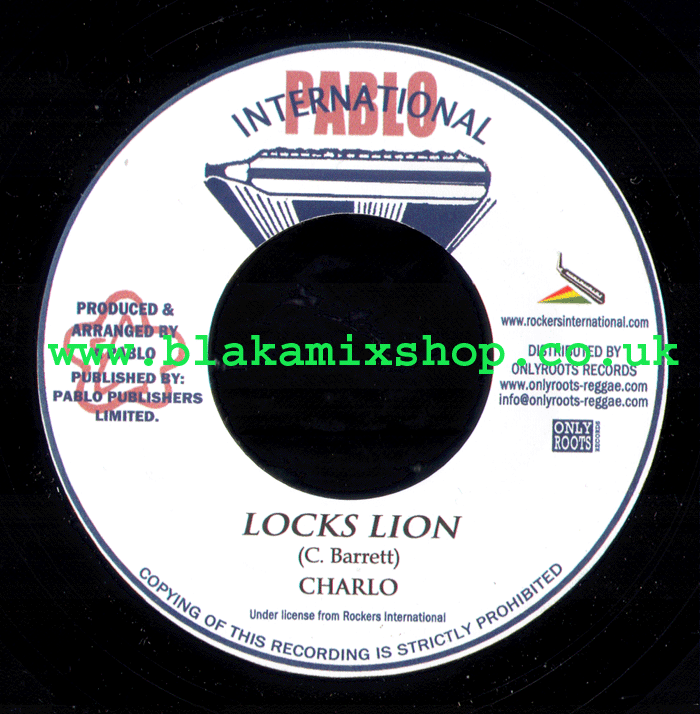 7" Locks Lion/Version- CHARLO
