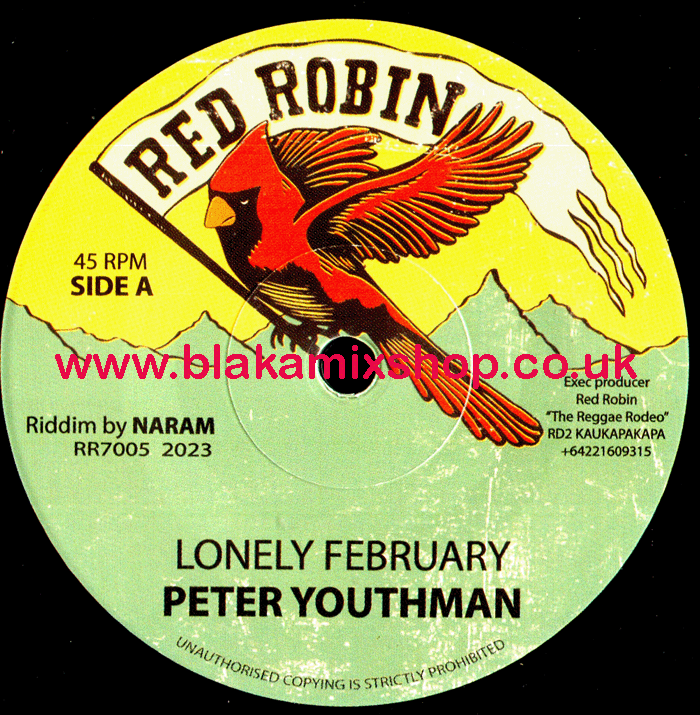 7" Lonely February/Version PETER YOUTHMAN