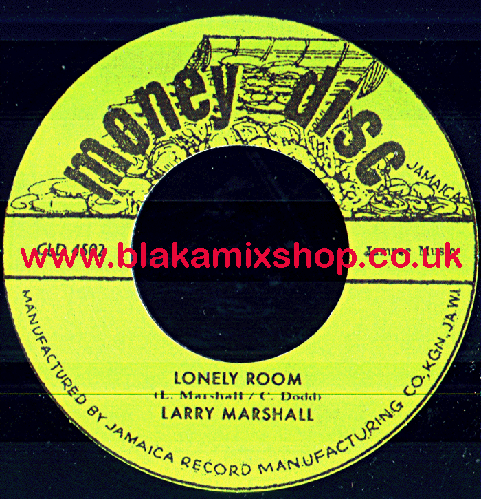 7" Lonely Room/Dub LARRY MARSHALL
