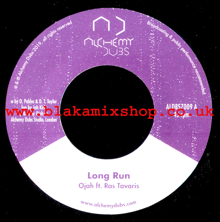 7" Long Run/Dub Run- OJAH ft RAS TAVARIS