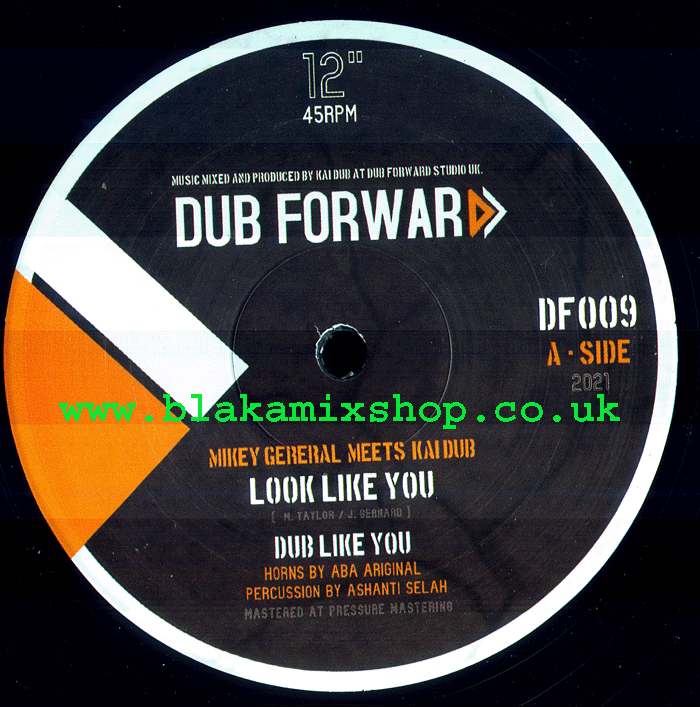 12" Look Like You/Invigorate MIKEY GENERAL meets KAI DUB/KAI D