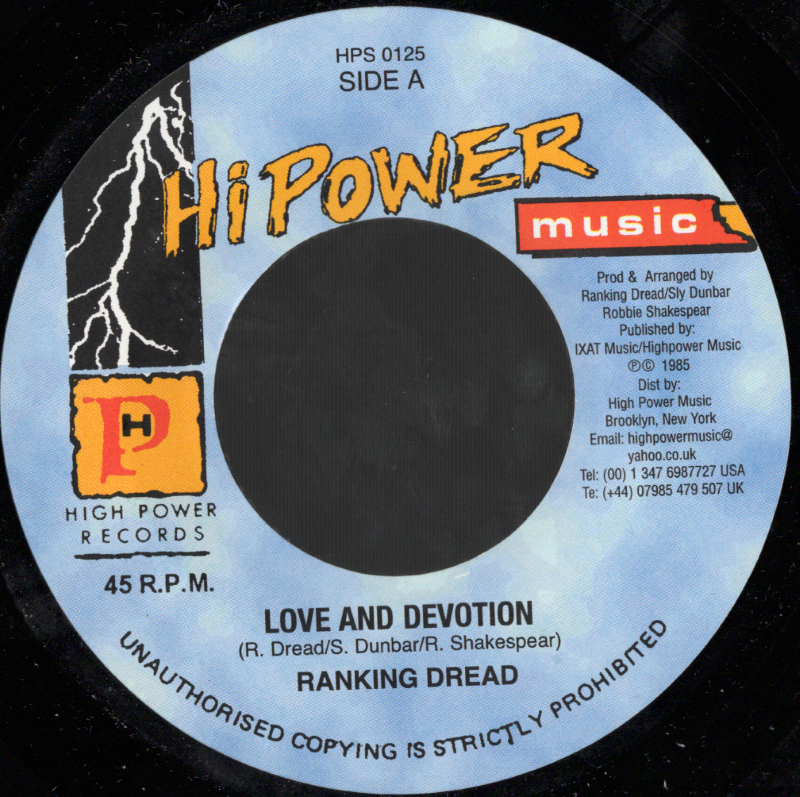 7" Love And Devotion/Dub- RANKING DREAD/TAXI GANG