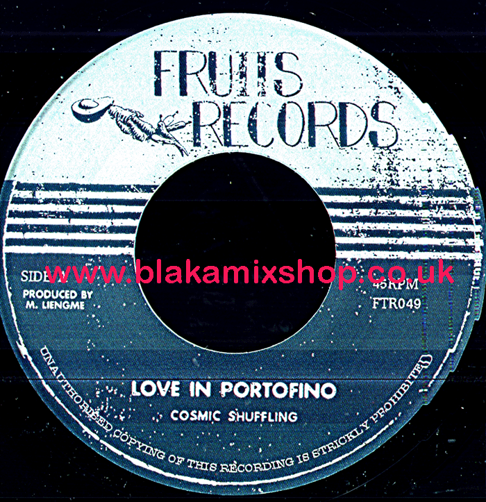 7" Love In Portofino/The Shadow Of You Smile COSMIC SHUFFLING