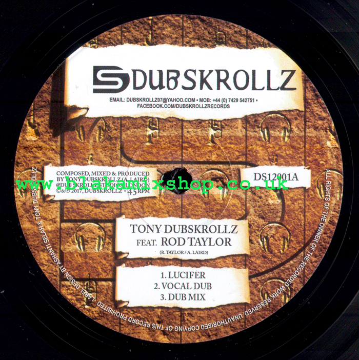 12" Lucifer/Let My People Go TONY DUBSKOLLZ ft. ROD TAYLOR/EL.