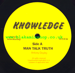 12" Man Talk Truth/Let Us All - ANTONY DOYLE
