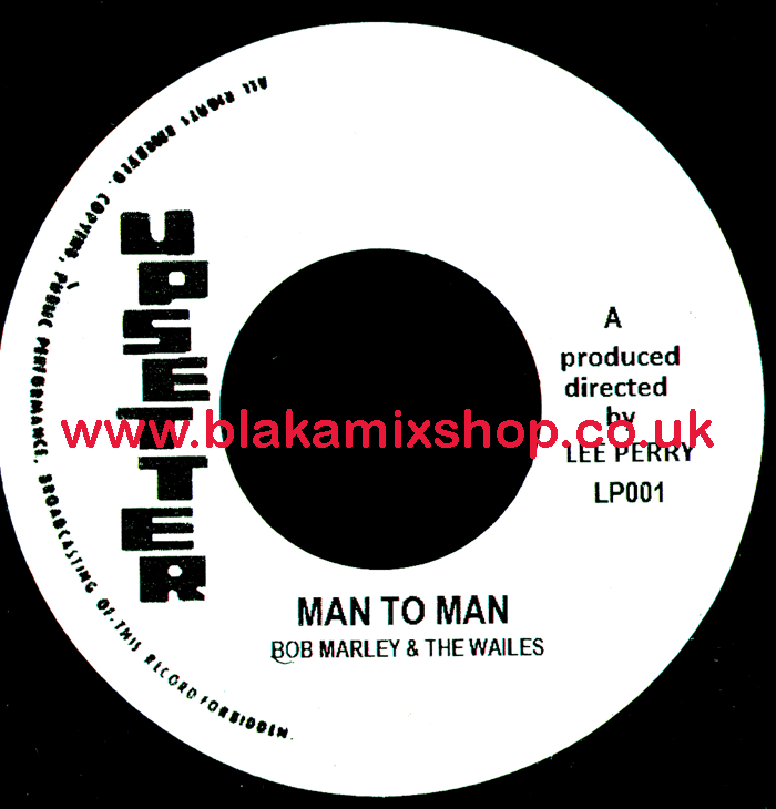 7" Man To Man/Version BOB MARLEY & THE WAILERS