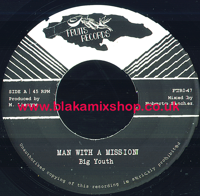 7" Man With A Mission/Dub BIG YOUTH