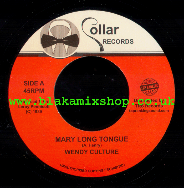 7" Mary Long Tongue/Falla Falla WENDY CULTURE/CHUCKLE BERRY