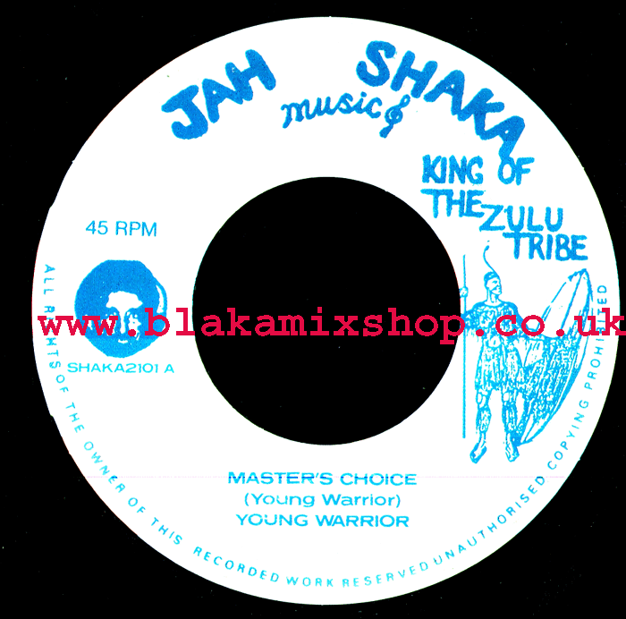 7" Masters Choice /Masters Dub YOUNG WARRIOR