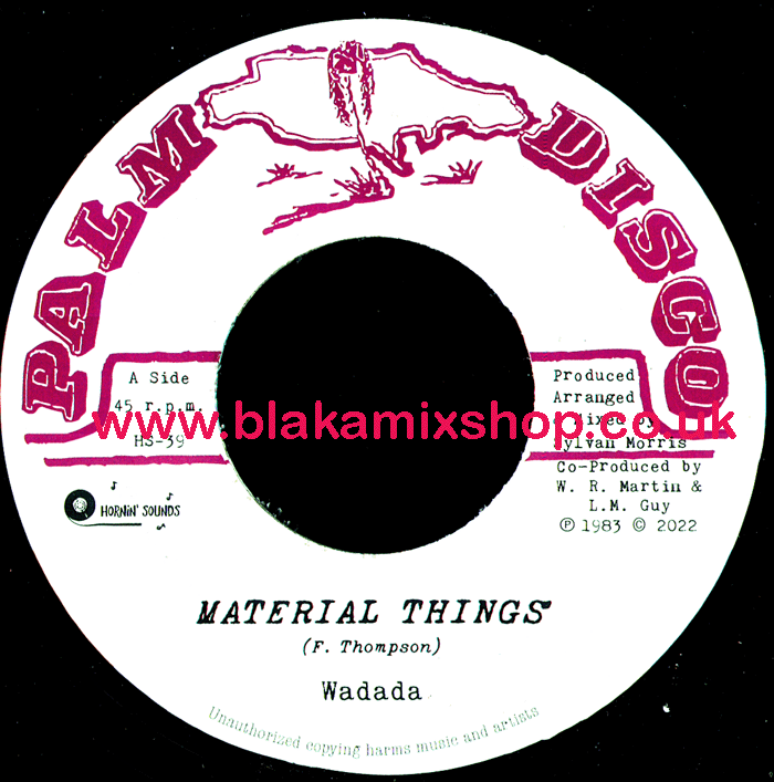 7" Material Things/Dub Things WADADA