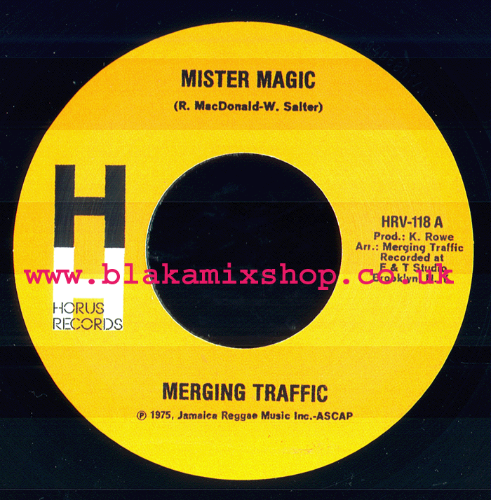 7" Merging Traffic/Tonight MISTER MAGIC