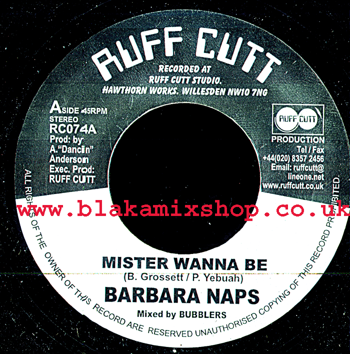 7" Mister Wanna Be/Babal City Dub BARBARA NAPS