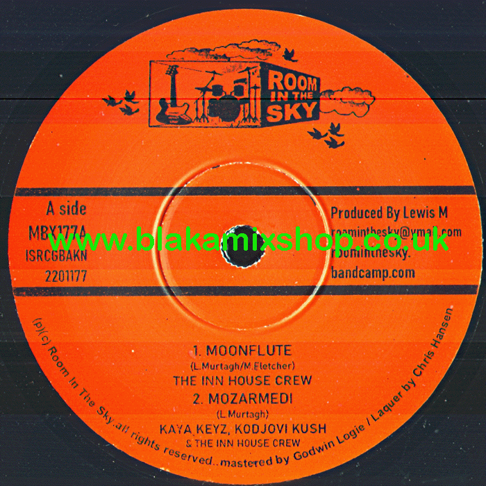 7" Moon Flute/Mozarmedi THE INN HOUSE CREW/KAYA KEYZ & KODJOVI