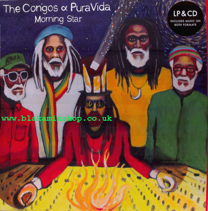 LP&CD Morning Star THE CONGOS & PURA VIDA