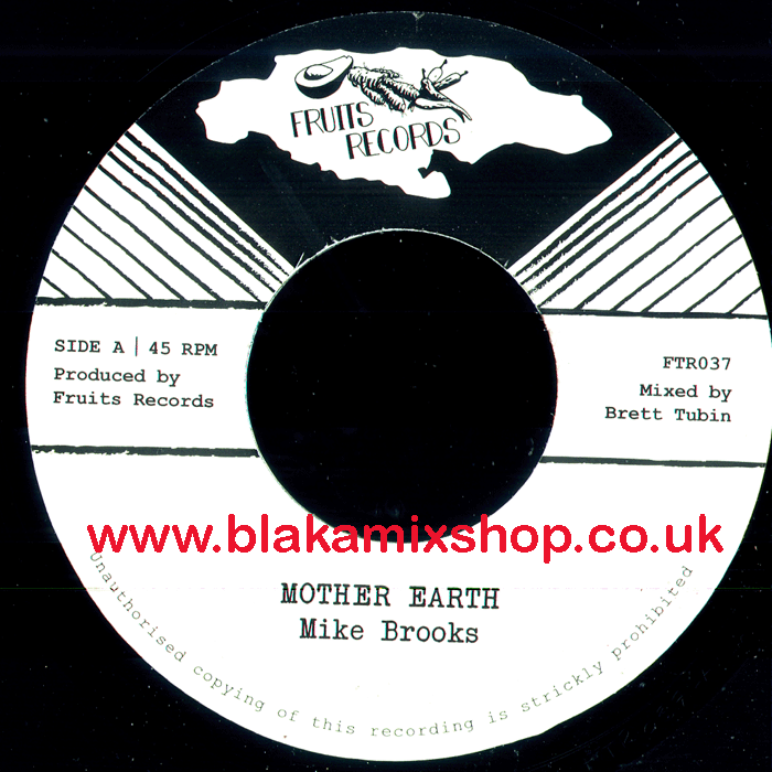 7" Mother Earth/Earth Cry MIKE BROOKS/THE 18TH PARALLEL