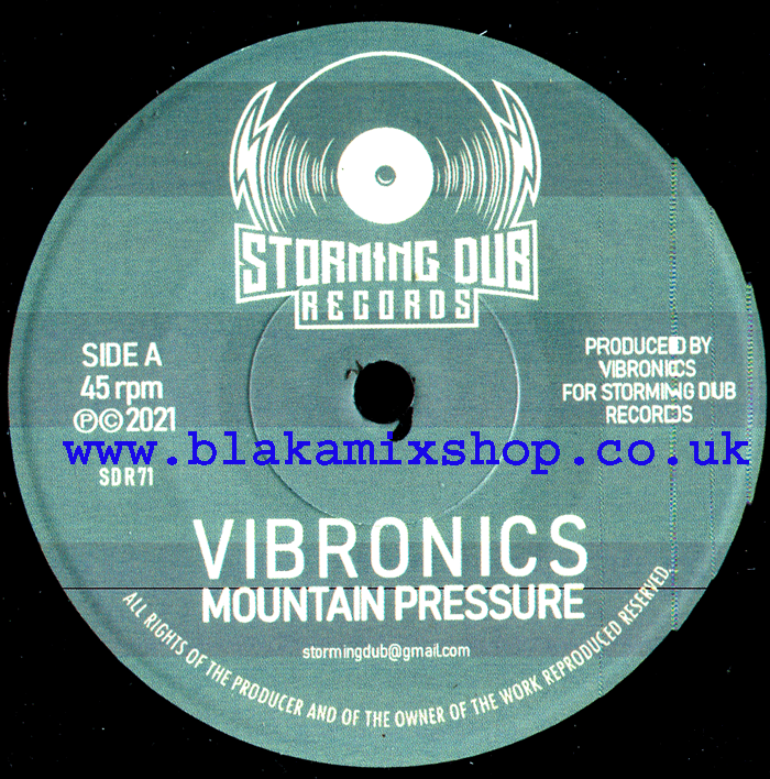 7" Mountain Pressure/Dub VIBRONICS