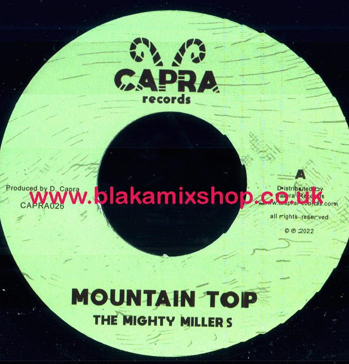 7" Mountain Top/Drum And Bass THE MIGHTY MILLERS/DENNIS CAPRA