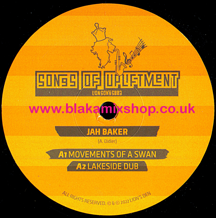 12" Movements Of A Swan/New World Skank JAH BAKER