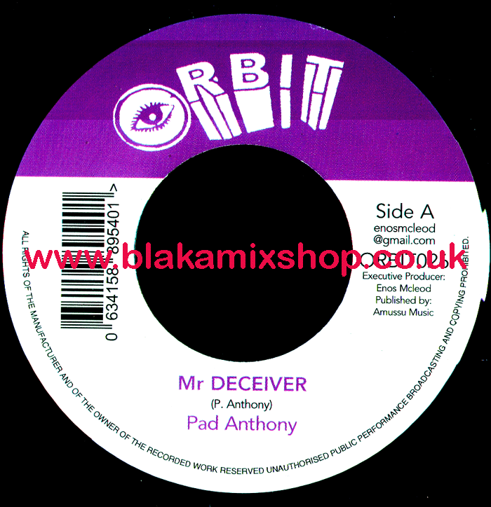 7" Mr Deceiver/Version PAD ANTHONY