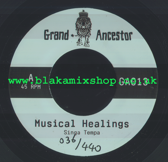 7" Musical Healings/Dub SINGA TEMPA