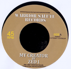 7" My Creator/Version ZED I feat: CHRISTINE MILLER
