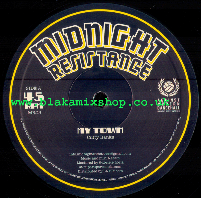 12" My Town/Operator CUTTY RANKS/TIPPA LEE/NARAM