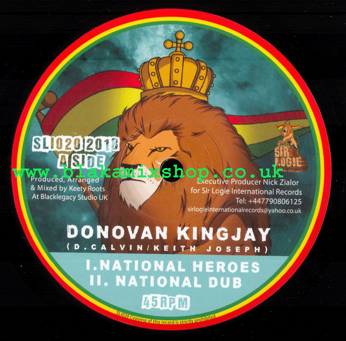 10" National Heroes/Ariginal Hero DONOVAN KINGJAY/ABA-ARIGINAL