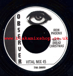 7" Natty Dread Christmas/Dub IRON PHOENIX