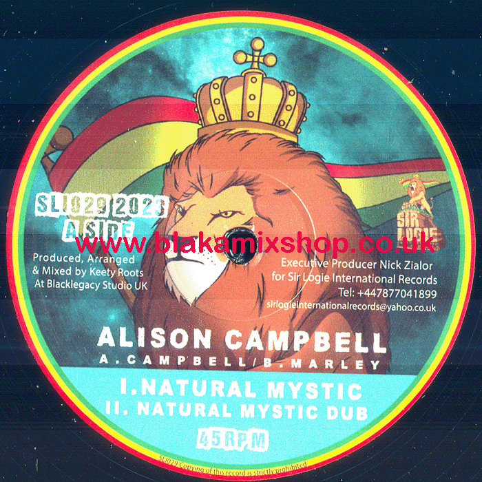 12" Natural Mystic [4 Mixes] ALISON CAMPBELL