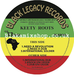 12" Need A Revolution EP KEETY ROOTS