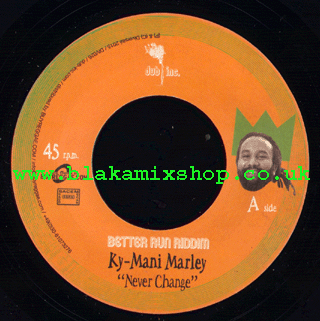 7" Never Change/Solidarity Be Your Friend - KY-MANI MARLEY/EXCO