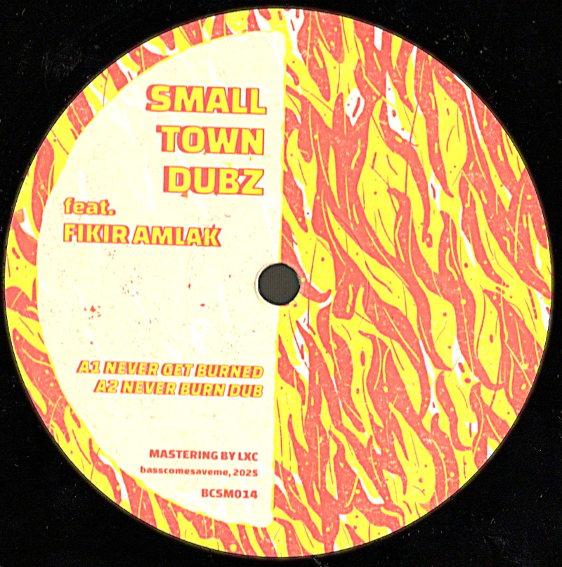 12" Never Get Burned/Sitar Dub- FIKIR AMLAK/LANCE HUME