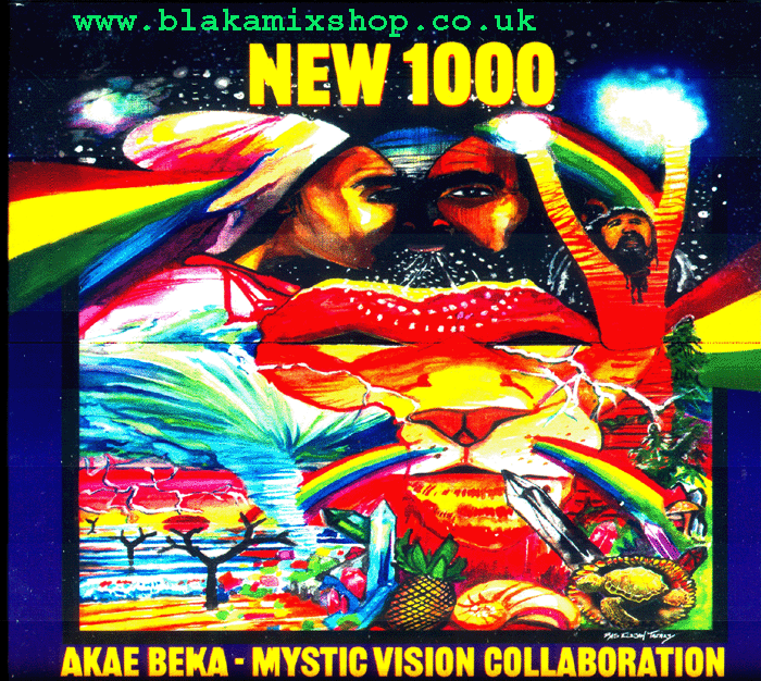 CD New 1000 AKAE BEKA  MYSTIC VISION COLLABORATION