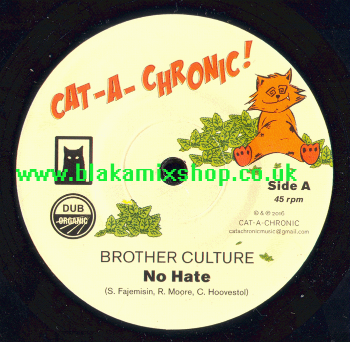 7" No Hate/Version BROTHER CULTURE