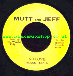 7" No Love/Dub Love - BLACK TRAPS