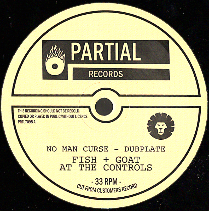 7" No Man Curse/Version- FISH & GOAT
