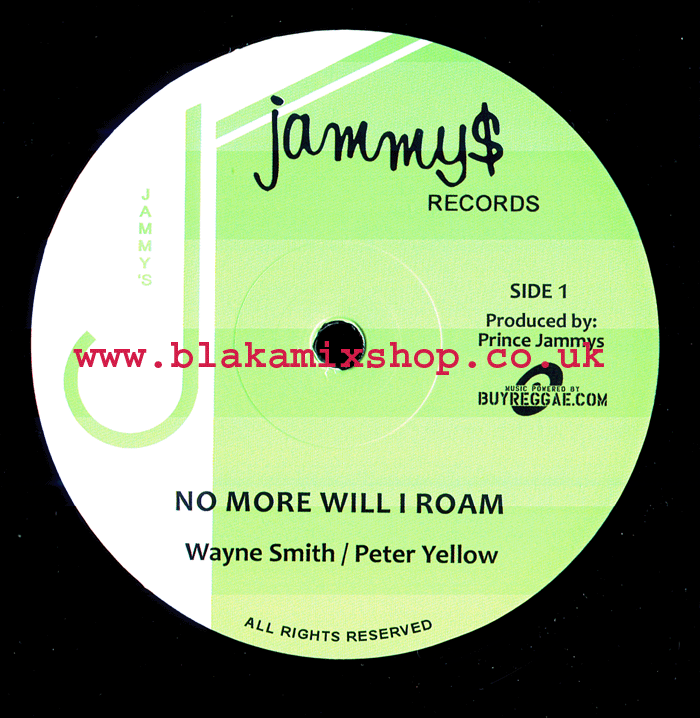 12" No More Will I Roam/Music On My Mind WAYNE SMITH/PETER YEL