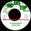 7" No Weakheart/Version RONNIE DAVIS