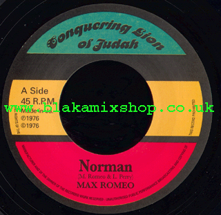 7" Norman/Dub MAX ROMEO