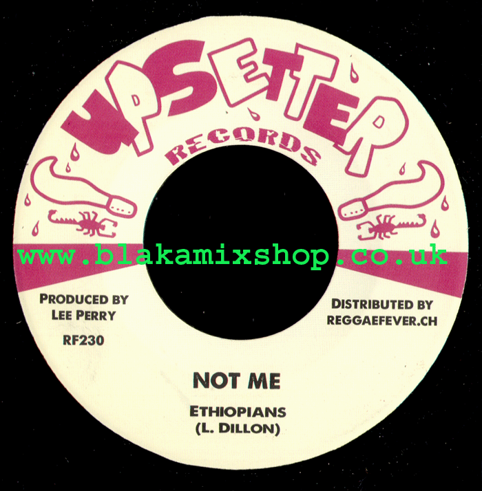 7" Not Me/Fire Ball ETHIOPIANS