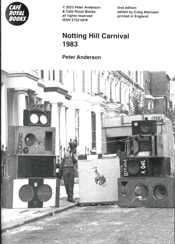 BK Notting Hill Carnival 1983- PETER ANDERSON