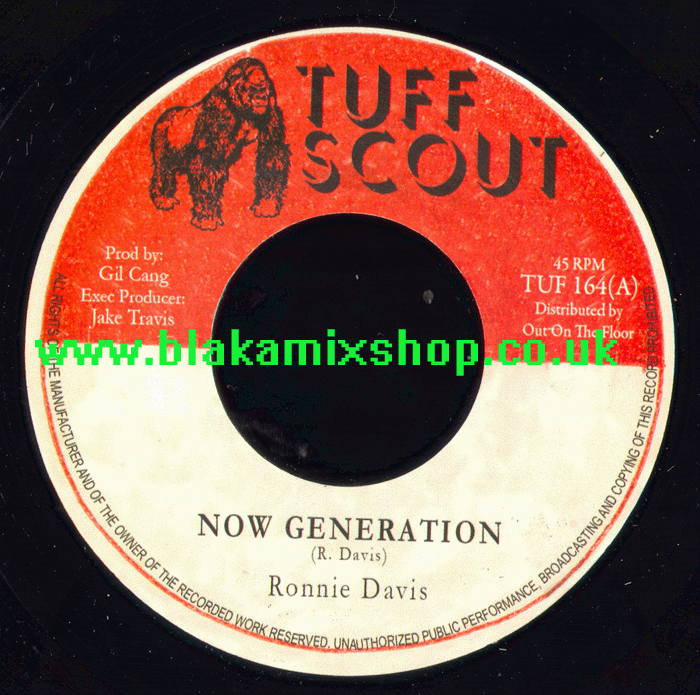 7" Now Generation/Dub RONNIE DAVIS