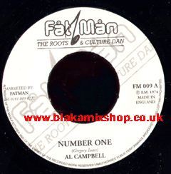 7" Number One/Dub AL CAMPBELL