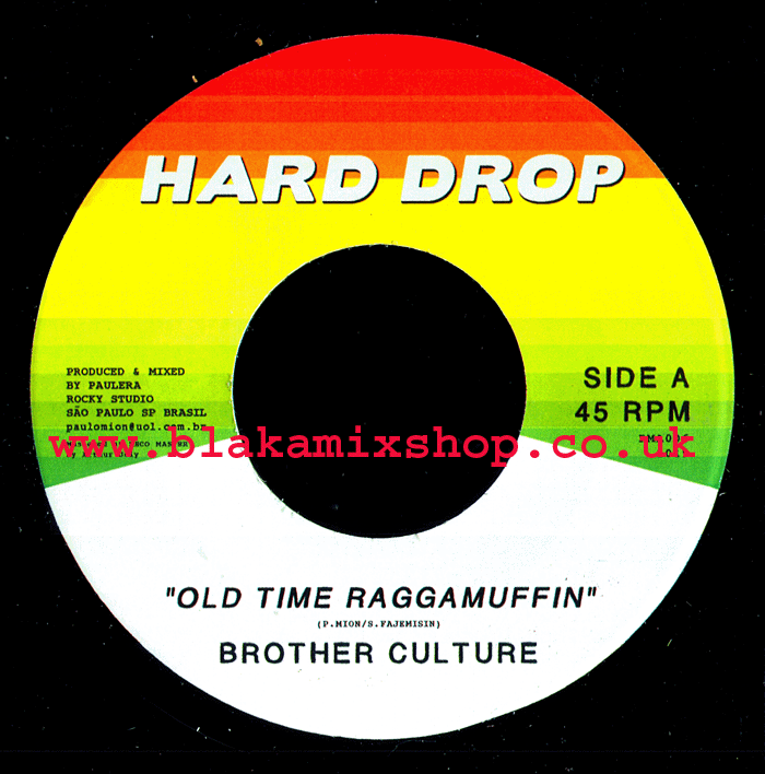 7" Old Time Raggamuffin/Version BROTHER CULTURE