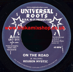 7" On The Road/Dub - REUBEN MYSTIC