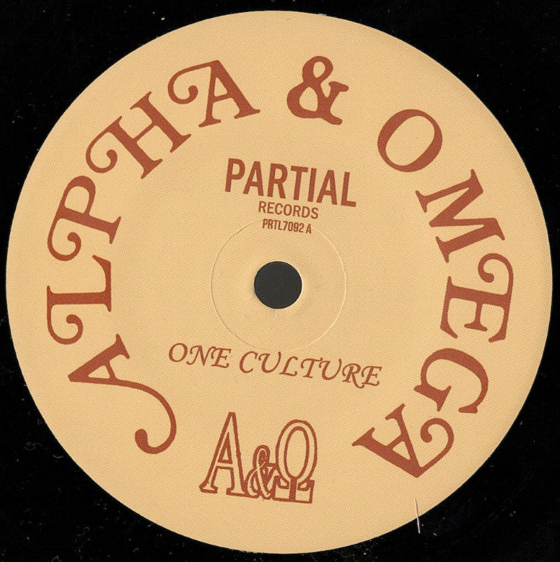 7" One Culture/One Prayer ALPHA & OMEGA