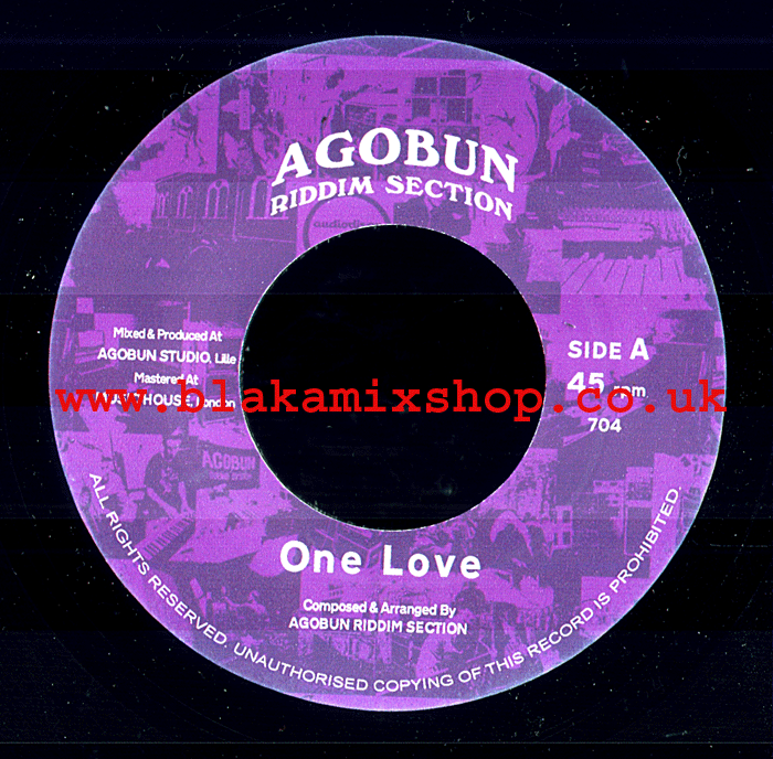 7" One Love/Dub AGOBUN