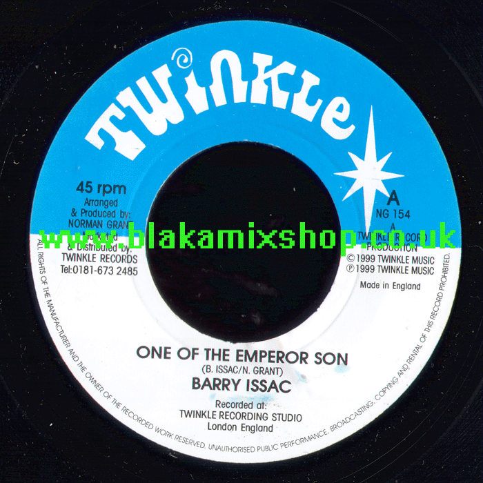 7" One Of The Emperor Son/Version BARRY ISSAC