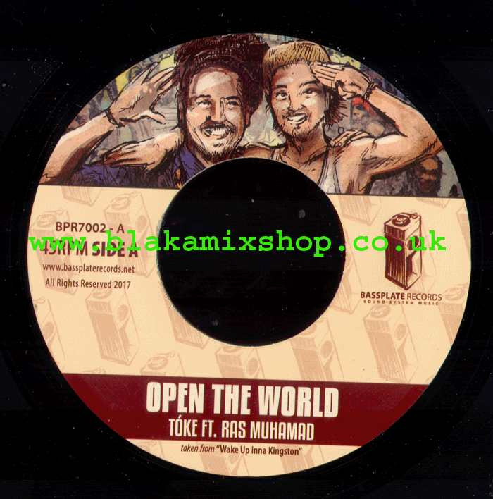 7" Open The World/Version TOKE ft. RAS MUHAMAD