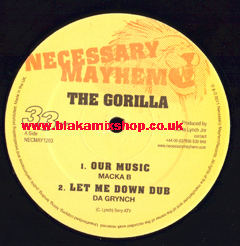 12" The Gorilla E.P. - MACKA B/ASKALA SELASIE/MASICKER/DA GRYNCH